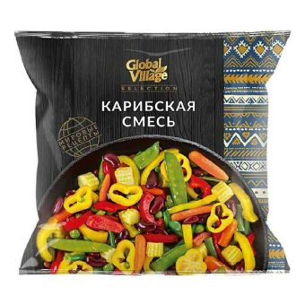 Овощная смесь карибская RITUNE, Китай, 1 кг