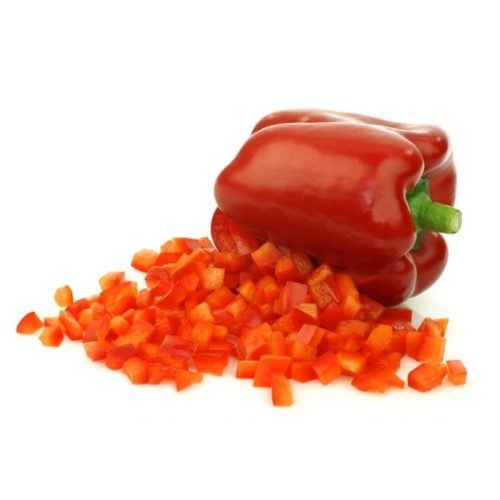 Перец красный кубики, Сербия, 1 кг