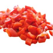 Перец красный кубики, 1 кг