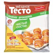 Тесто Fazer звёздное слоёное дрожжевое, 500 г