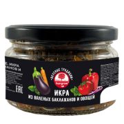 Икра из вяленых баклажанов и овощей, Россия, 200 г