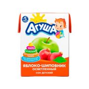 Сок Агуша, яблоко-шиповник, 0.2 л
