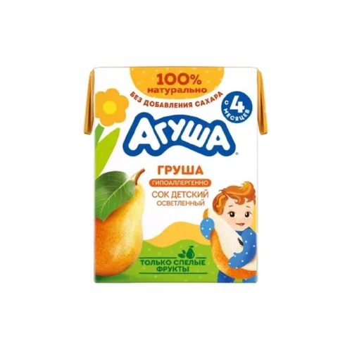 Сок Агуша, груша, 0.2 л