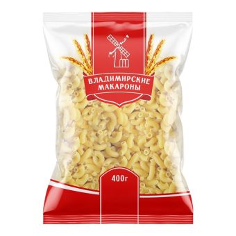 Макаронные изделия Владимирские рожки рифленые гр. А