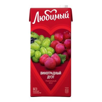 Нектар Любимый, виноград, 1.93 л