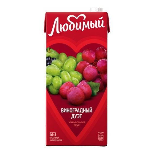Нектар Любимый, виноград, 1.93 л