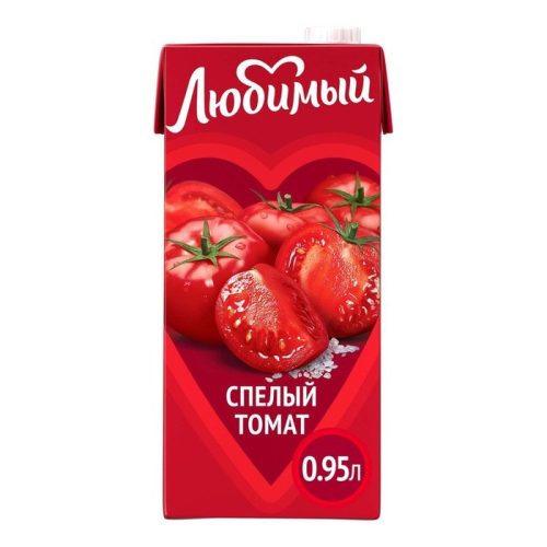 Сок Любимый, томат, 0.95 л