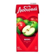 Сок Любимый яблочный, 0.95 л