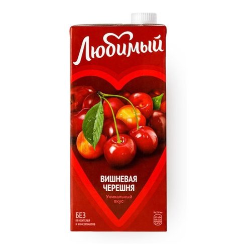 Нектар Любимый, вишня-черешня, 0.95 л