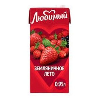 Нектар Любимый, земляника, 0.95 л