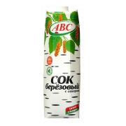 Сок берёзовый АВС, 1 л