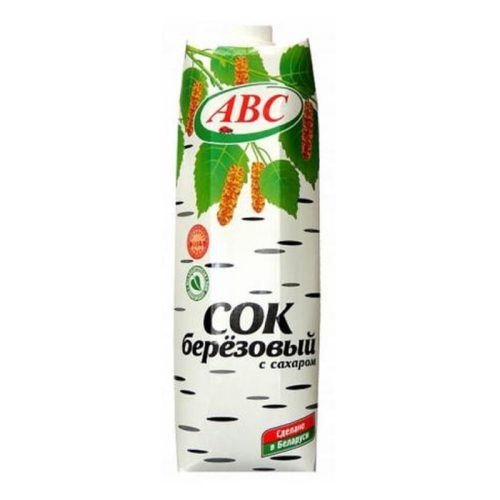 Сок берёзовый АВС, 1 л