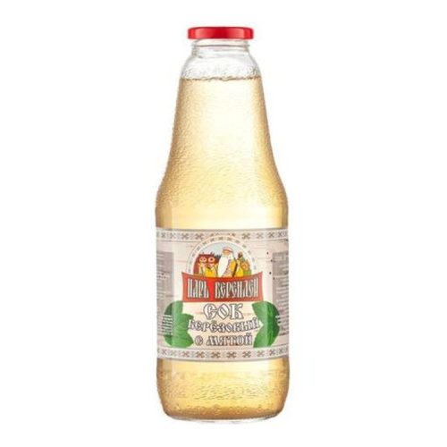 Сок берёзовый Царь Берендей, мята, 1.5 л
