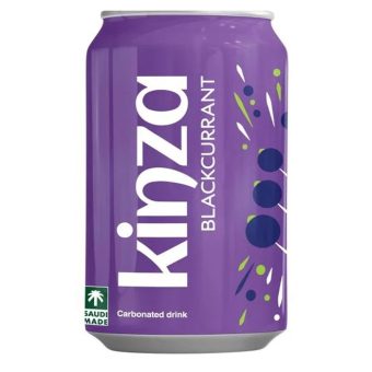 Лимонад Kinza, чёрная смородина, 0.33 л