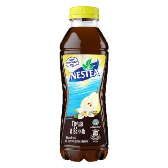 Чай Nestea чёрный, груша-ваниль, 0.5 л