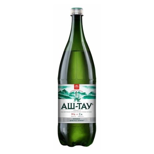 Вода Аш-Тау минеральная лечебно-столовая газированная, 1 л