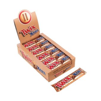Шоколадный батончик Твикс Экстра молочный МАРС, 82г