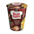 Лапша быстрого приготовления БигЛанч, с пряной говядиной, грибами и зеленью, 65г