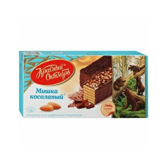 Вафельный торт Рот Фронт Мишка Косолапый, 220г