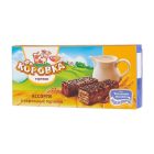 Вафельный торт Рот Фронт Коровка топлёное молоко светлый и тёмный, 180г