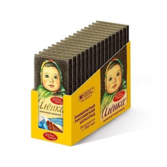 Шоколад Красный Октябрь Аленка, 75г