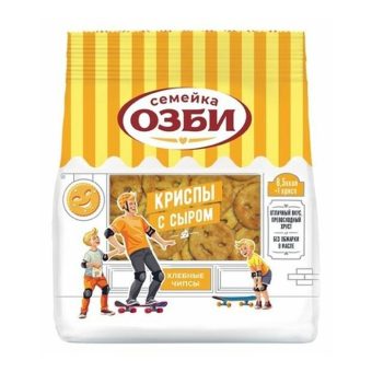 Хлебные чипсы с сыром Озби, 3кг