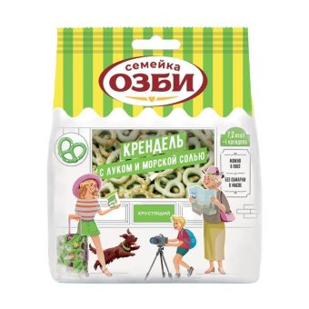 Крендель с морской солью Озби, 130г