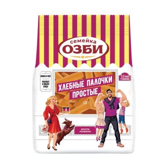 Хлебные палочки простые Озби, 150г