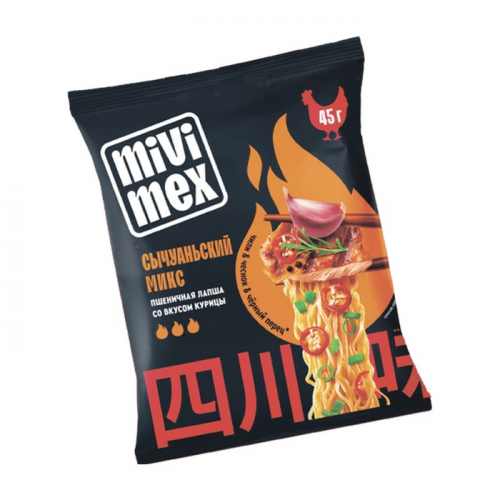 Лапша быстрого приготовления Мивимекс, Вьетнамский микс с говядиной, 45г