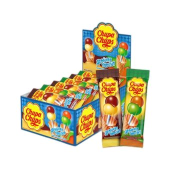 Карамель Перфетти Ван Мелле Чупа Чупс Двойная порция ассорти двух вкусов, 16г