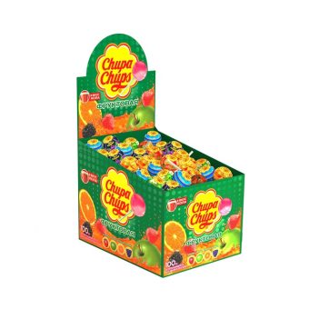 Карамель Перфетти Ван Мелле Чупа Чупс фруктовая с соком + кола, 12г