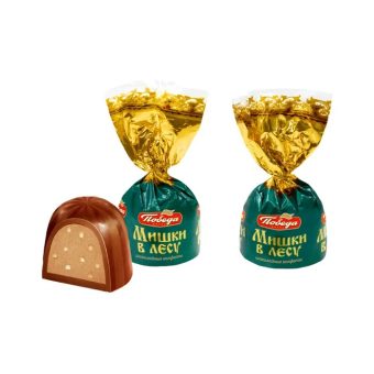 Шоколадные конфеты Победа без сахара Мишки в лесу, 2кг