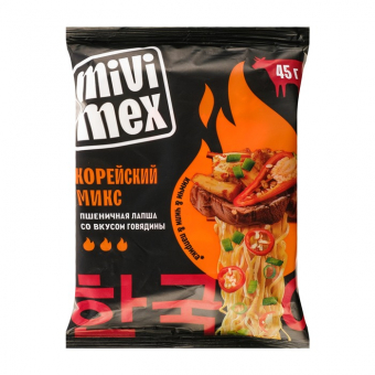 Лапша быстрого приготовления Мивимекс, Индийский микс с курицей, 45г