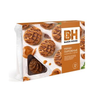 Мини-пирожные Baker House крошка с варёной сгущёнкой, 240г