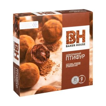 Пирожные Baker House Птифур с трюфельным кремом, 225г