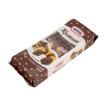 Колечки Kovis сдобные с шоколадно-ореховым кремом, 240г
