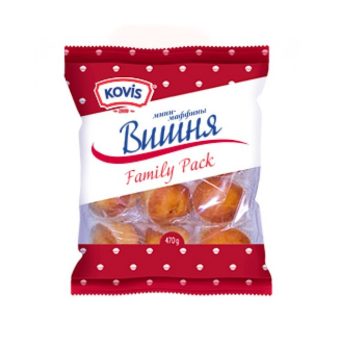 Мини-маффины Kovis сдоб с фруктово-ягодной начинкой вишня, 33,3г