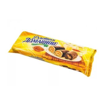 Мини-рулеты Домашний с кремом варёной сгущёнки, 150г