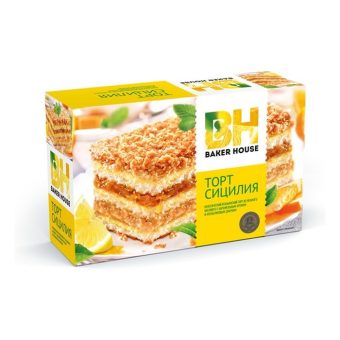 Торт бисквитный Baker House Сицилия, 350г