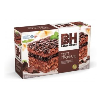 Торт бисквитный Baker House Трюфель, 350г