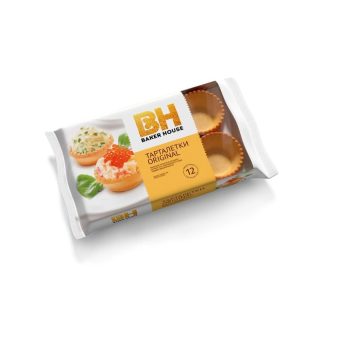 Тарталетки Baker House Перфетти Ван Мелле из песочного теста оригинальные, 180г