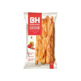 Хлеб палочки Baker House Гриссини с томатом, 80г