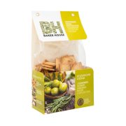 Хлебцы итальянские Baker House с розмарином, чесноком, оливковым маслом и морской солью, 250г