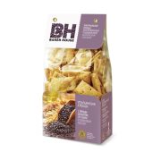 Хлебцы итальянские Baker House с чёрным кунжутом, отрубями и оливковым маслом, 250г