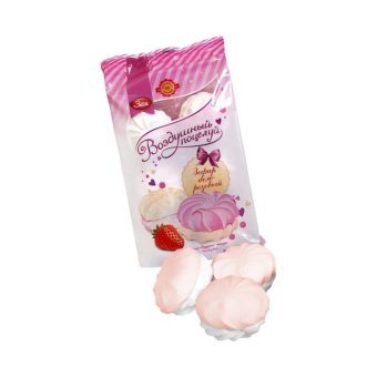 Зефир КФ им. К. Самойловой Воздушный поцелуй бело-розовый Экстра, 250г