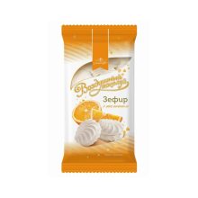 Зефир КФ им. К. Самойловой Воздушный поцелуй со вкусом апельсин, 250г