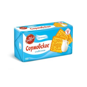 Печенье Сормовская КФ сливочное, 100г