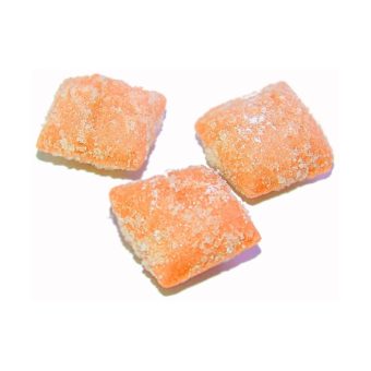 Карамель открытая Такф Желтая с апельсином йогуртовая в сахаре, 5кг