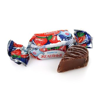 Конфеты Такф Желейные со вкусом клубники, 1кг