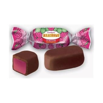 Конфеты Такф Желейные со вкусом малины, 1кг